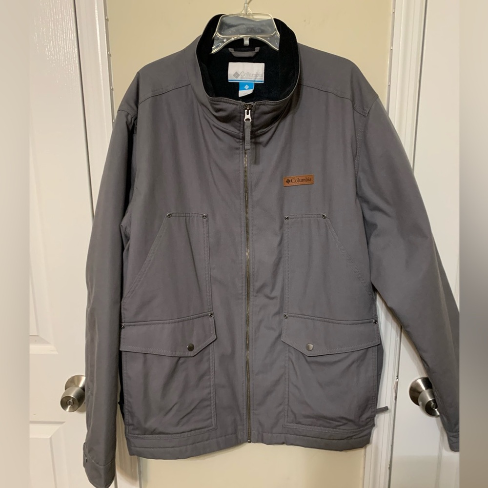 Men’s XXL like new Columbia flannel lined barn coat